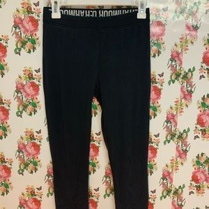 Under Armour Black Leggings W/ Decal